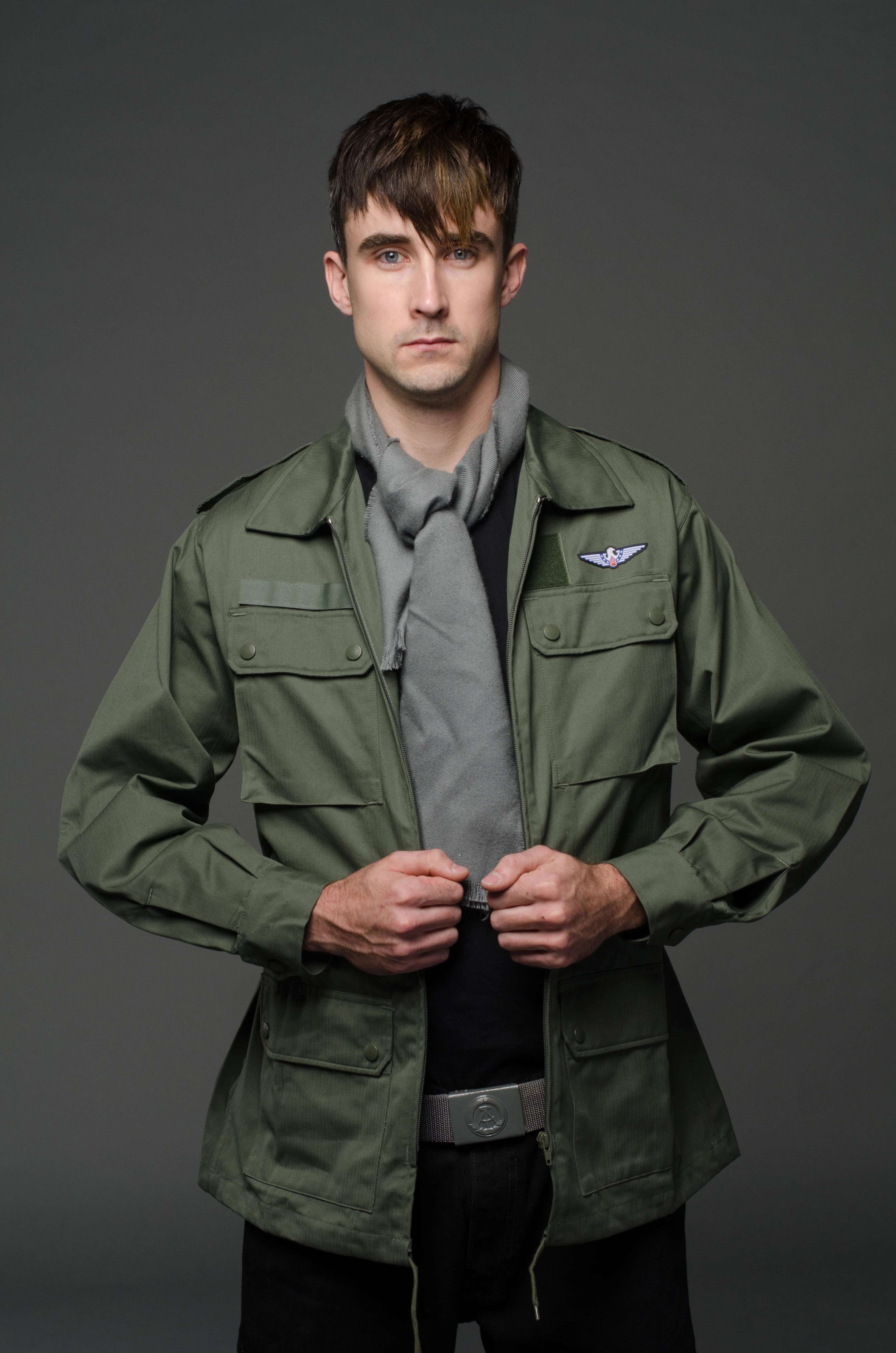 Army Green Four Pocket Jacket
