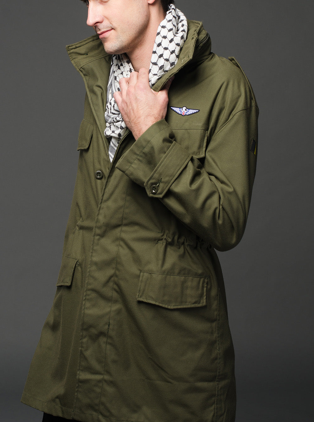 Mandarin Collar Style Lightweight Fatigue M88 Jacket Top Rank