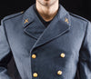 Blue-Gray Overcoat - Top Rank Vintage