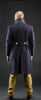 Star Collar Black Police Overcoat - Top Rank Vintage