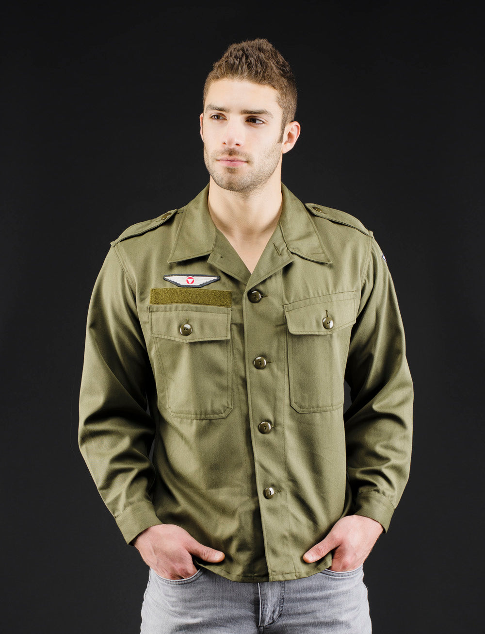 vintage military tops