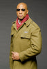 Soviet Style Khaki Wool Jacket - Top Rank Vintage