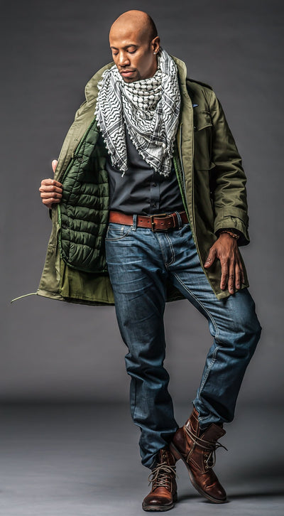 Army Green Classic M65 Jacket with/Liner