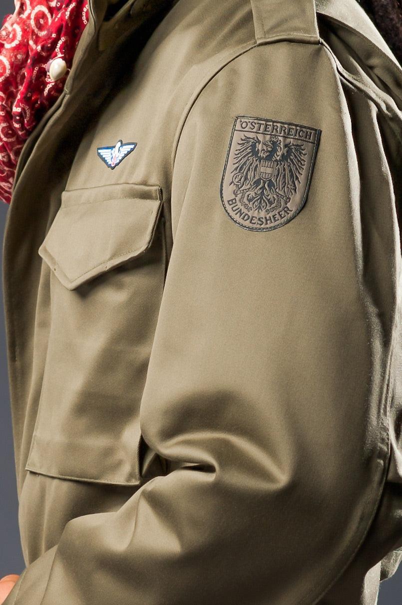 Dark Olive Bundesheer Austrian M65 Jacket - Classic Military Style