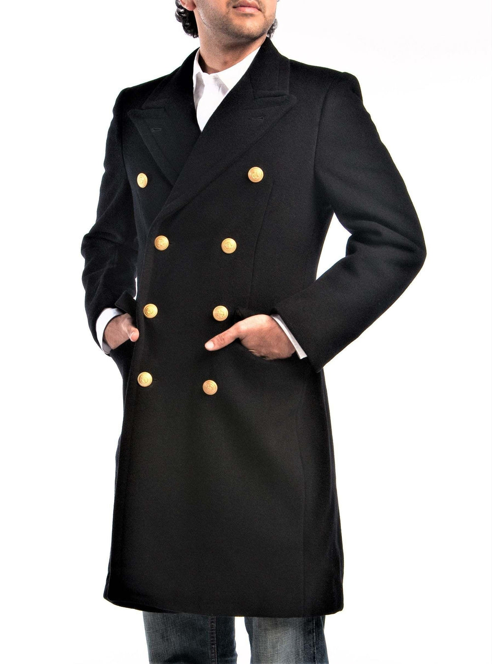 Marina Militare Italian Extreme Navy Blue Bridgecoat/Peacoat