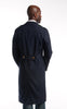 Blue Gabardine Airforce Overcoat - Top Rank Vintage