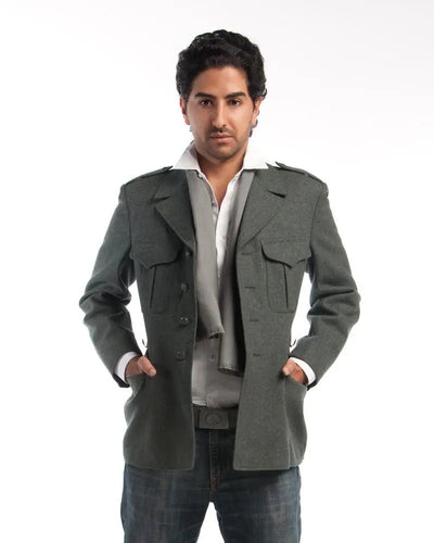 Single Breasted  Wool Jacket