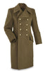 Light Brown Hungarian Army Double Cuffed Overcoat