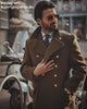 Light Brown Hungarian Army Double Cuffed Overcoat - Top Rank Vintage