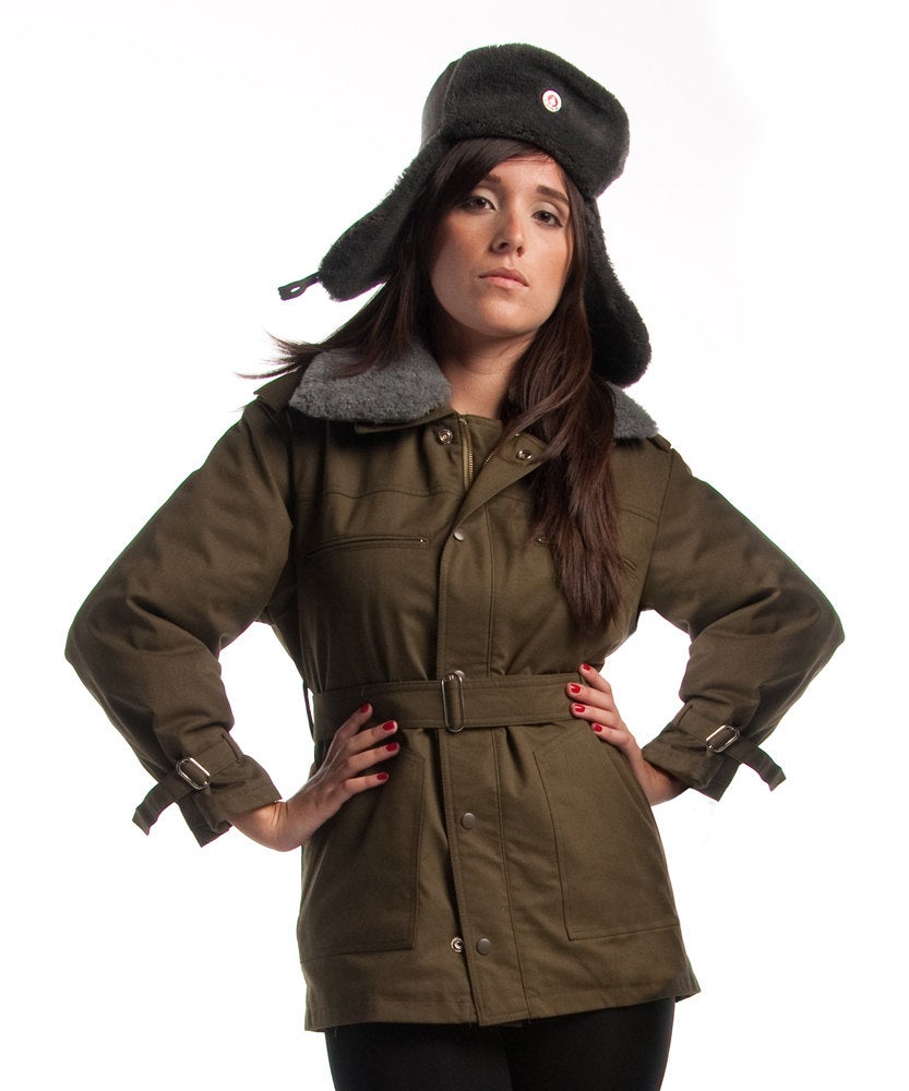 Army Olive Parka Jacket w/Liner - Top Rank Vintage