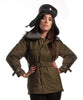 Army Olive Parka Jacket w/Liner