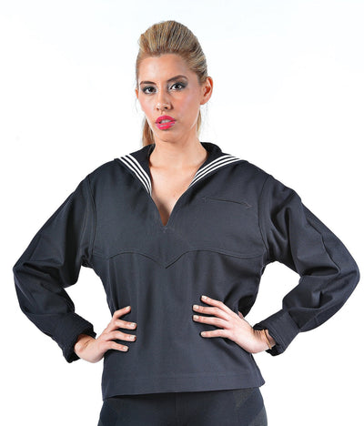 Navy Women's Navy Cracker Jack Style Jumper Middy - Top Rank Vintage