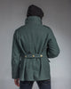 Post WWII Army Wool Grey Blue Overcoat - Top Rank Vintage