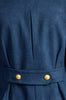 Aeronautica Militare Officer's Wool Blue Overcoat