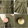 Esercito Italiano Officer Khaki Wool Overcoat - Top Rank Vintage