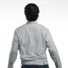 Gray Cropped Button-up Shirt - Top Rank Vintage