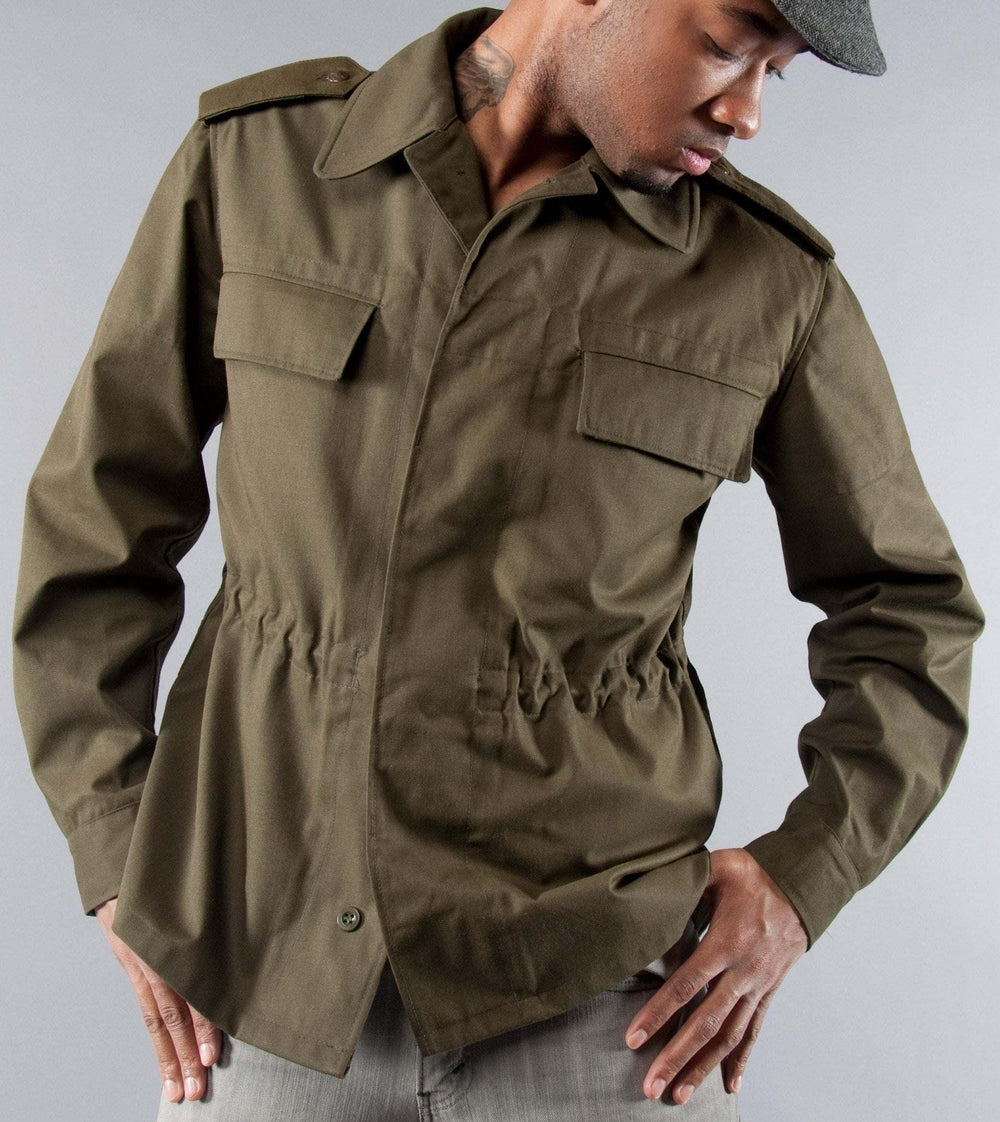 Retro Czechoslovakain Army Green M85 Field Jacket