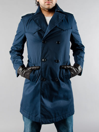 Double-Breasted Rain Coat - Top Rank Vintage