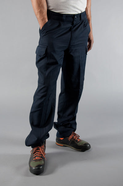 Navy Blue Fire Resistant Cargo Pants - Top Rank Vintage